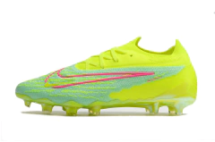 Chuteira Nike Campo Phantom GX Elite FG - Amarelo/Verde