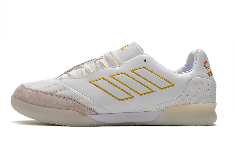 CFカップ500枚 Chuteira Adidas Copa Kapitan 21 Futsal - Branco/Amarelo