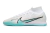 Chuteira Nike Mercurial Superfly 9 Elite Futsal IC - Branco/Azul