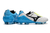 Chuteira Mizuno Wave Ignitus Japan FG - Branco/Azul - loja online