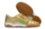 Chuteira Nike Total 90 Futsal - Dourado/Verde