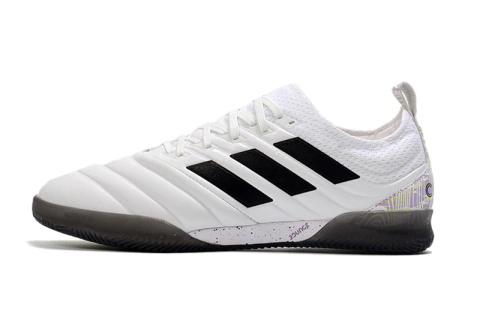 20V型白1B白1黒1ブ5 Chuteira Adidas Copa 20.1 Futsal Uniforia - Controle e Conforto