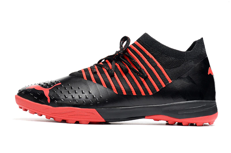 3点セット Chuteira Puma Future Z 1.3 Pro Cage Society - Preto/Vermelho