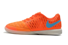 Chuteira Nike Lunar Gato Futsal - Laranja/Azul