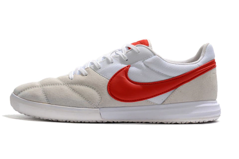 Chuteira Nike Premier 2 Futsal IC - Branco/Preto