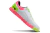 Chuteira Nike Gato Futsal - Branco/Rosa/Verde - Marca Esportiva - Loja Especializada em Chuteiras 