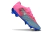 Chuteira Puma Future 8 Ultimate Low Campo FG - Rosa/Azul - loja online