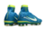 Chuteira Nike Mercurial Superfly 5 Elite Campo - Azul/Verde/Branco - comprar online