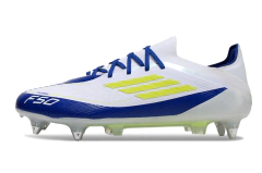 Chuteira Adidas F50 X Campo SG - Branco/Azul/Verde - comprar online