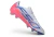 Chuteira Adidas F50 Hyperfast.1 Evo FG - Branco/Rosa - Marca Esportiva - Loja Especializada em Chuteiras 