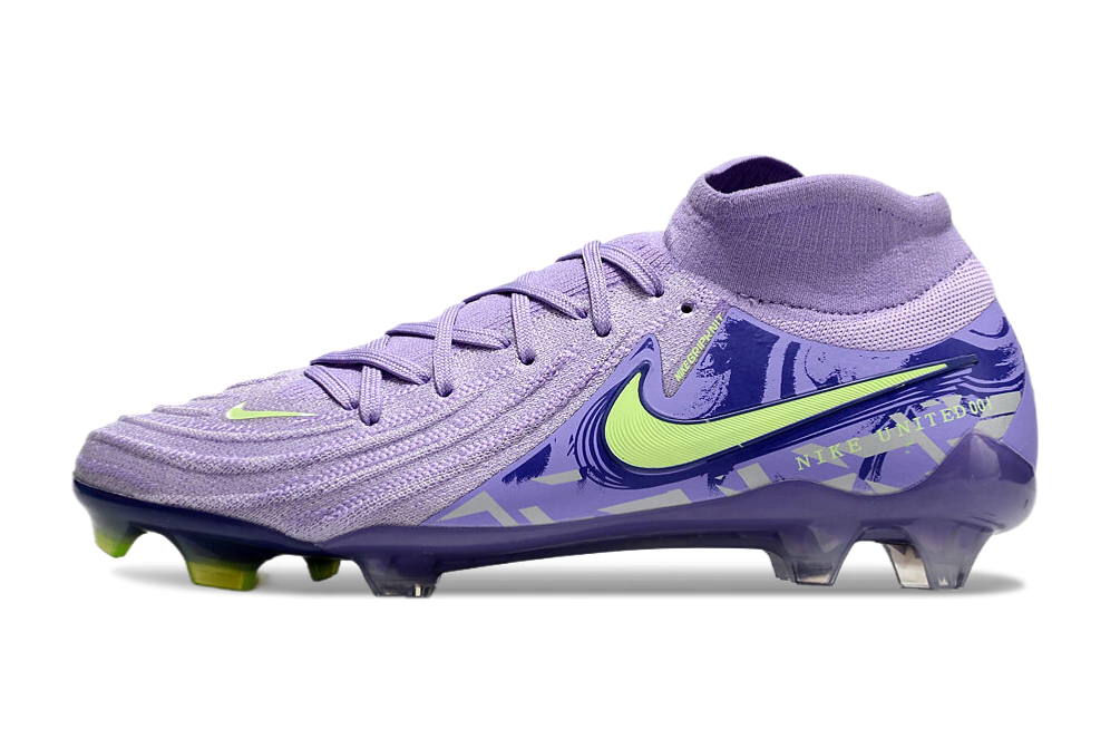 Chuteira Nike Phantom Luna 2 Elite Campo FG - Roxo/Verde