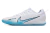 Chuteira Nike Mercurial Vapor 15 Pro Futsal IC - Azul claro/Branco