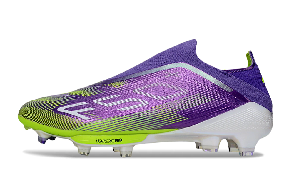 Chuteira Adidas F50+ Elite Campo - Roxo/Verde