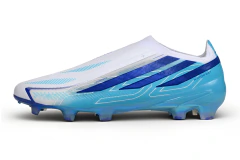 Chuteira Adidas F50 Hyperfast Laceless FG - Azul