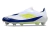 Chuteira Adidas F50 X Laceless Campo SG - Branco/Azul/Verde - comprar online