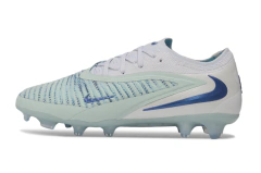 Chuteira Campo NIKE Phantom 6 Elite FG - Azul/Branco