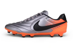 Chuteira Nike Tiempo Ligera Pro FG - Prata