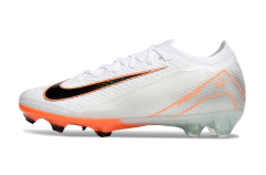 Chuteira Nike Air Zoom Mercurial Vapor 16 Elite FG - Branco/Laranja - comprar online