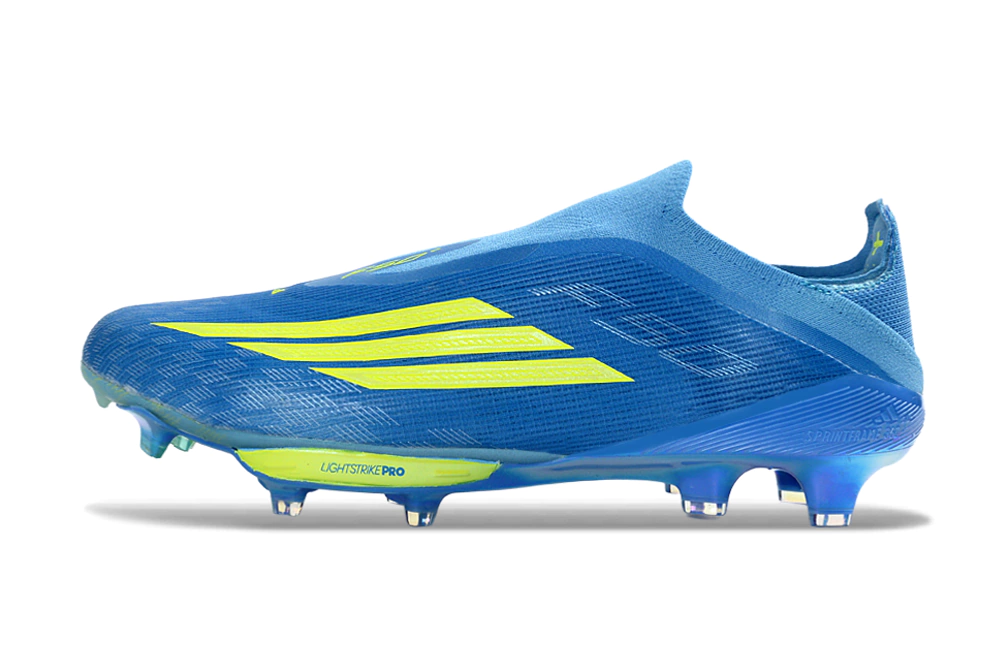 Chuteira Adidas F50+ Elite Campo Azul - Velocidade e Leveza