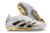 Chuteira Adidas Predstrike Elite 25 Laceless Campo - Branco/Preto/Dourado - comprar online