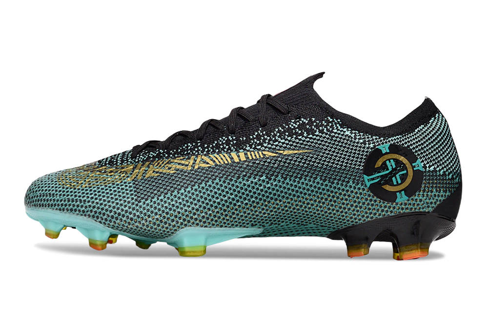 Chuteira Nike Air Zoom Mercurial Vapor 12 Elite FG Azul/Preto