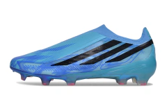 Chuteira Adidas F50 Hyperfast Laceless FG - Azul