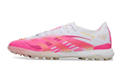 Chuteira Adidas Predator 25 Elite Society - Branco/Rosa - comprar online