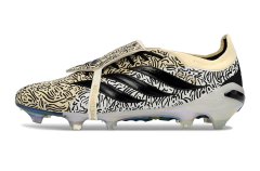 Chuteira Adidas Predator Tongue 26 Elite FG - Dourado - comprar online
