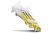 Chuteira Adidas F50 X Laceless Campo SG - Branco/Dourado - loja online