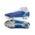 Chuteira Nike Mercurial Superfly 8 Elite Campo FG - Azul/Branco/Vermelho na internet