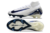 Chuteira Nike Air Zoom Mercurial Superfly 10 Elite Campo - Branco/Azul