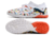 Chuteira Puma Future Match Society TF - Branco/Laranja