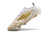 Chuteira Adidas F50+.1 Elite FG - Branco/Dourado - Marca Esportiva - Loja Especializada em Chuteiras 