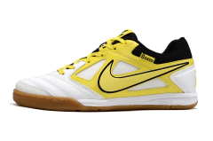 Chuteira Nike SB Gato Futsal - Branco/Amarelo