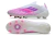 Imagem do Chuteira Adidas F50 X Laceless Campo - Branco/Rosa