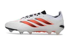 Chuteira Adidas Predator Elite 26 Campo FG - Branco/Rosa - comprar online