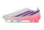 Chuteira Adidas F50 Hyperfast Laceless FG - Branco/Rosa