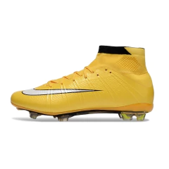 Chuteira Nike Mercurial Superfly 4 Elite Campo - Amarelo/Preto - comprar online