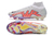 Chuteira Nike Air Zoom Mercurial Superfly 9 Elite - Branco/Laranja na internet