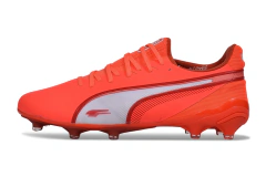 Chuteira Puma King Ultimate X FG - Laranja