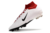 Chuteira Nike Air Zoom Mercurial Superfly 9 Elite FG - Branco/Preto/Vermelho - Marca Esportiva - Loja Especializada em Chuteiras 