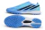 Chuteira Adidas F50 Hyperfast Laceless TF - Azul - loja online