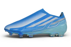 Chuteira Adidas F50 Hyperfast Laceless FG - Azul