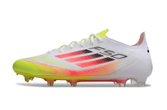 Chuteira Adidas F50 X Campo - Branco/Laranja - comprar online
