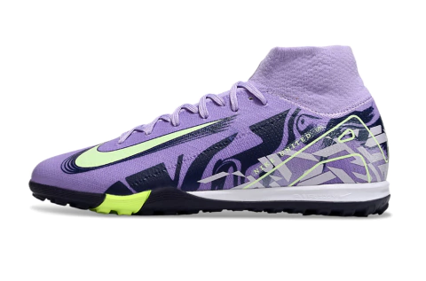 Chuteira Nike Mercurial Superfly 10 Elite - Branco/Roxo