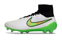 Chuteira Campo Nike Magista Obra FG - Branco/Verde - comprar online