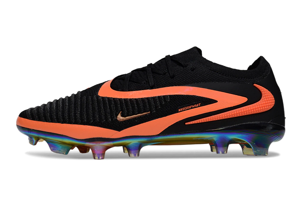 Chuteira Campo NIKE Phantom 6 Elite FG Preta - Controle e Agilidade