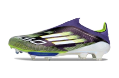 Chuteira Adidas F50+ Elite Campo - Roxo/Verde - comprar online