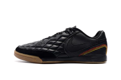 Chuteira Nike Tiempo Legend 7 10R Academy Futsal - Preto/Branco