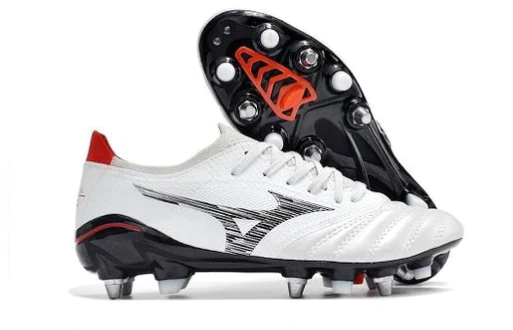 Mizuno Morelia Neo Campo SG Branco Preto — chuteira Campo